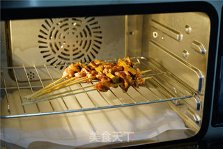 烤豆干羊肉串的做法步骤:6