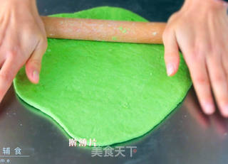 牛肉青菜肉龙的做法步骤:7