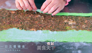 牛肉青菜肉龙的做法步骤:8