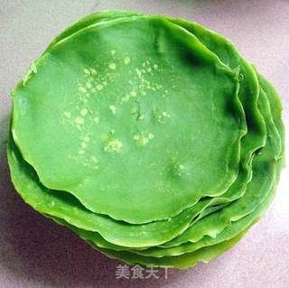 菠菜卷饼的做法步骤：9