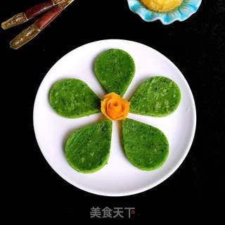 菠菜卷饼的做法步骤：11