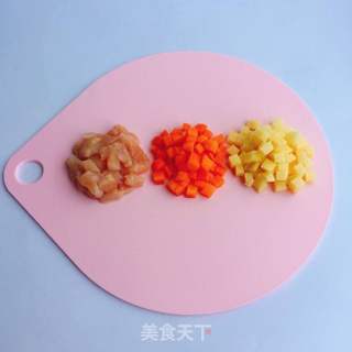 轻松熊咖喱饭的做法步骤:2