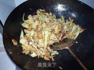 干煸菜花的做法步骤:11