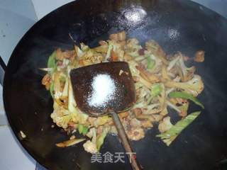 干煸菜花的做法步骤:13