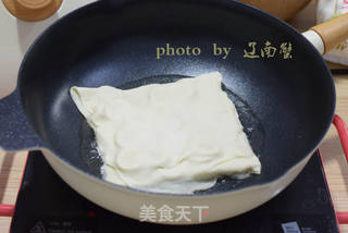 跟印度人学来的香蕉飞饼的做法步骤:11