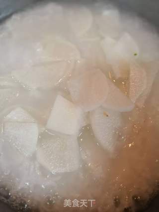 牛肉萝卜粥的做法步骤:5