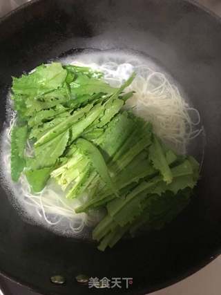 白蛋清汤面的做法步骤：2