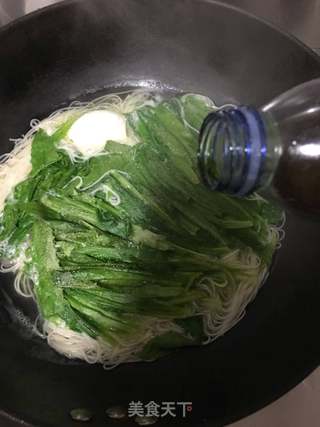 白蛋清汤面的做法步骤：5