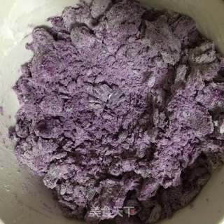 奶香紫薯饼的做法步骤：11
