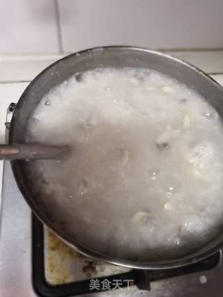 鸡肉蘑菇粥的做法步骤:5