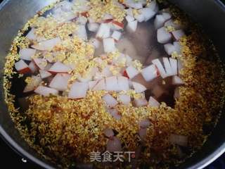 桂花红梨水的做法步骤:6