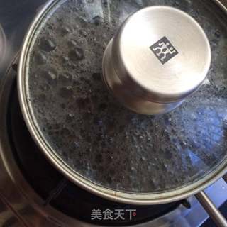 枸杞黑芝麻燕麦糊的做法步骤:4