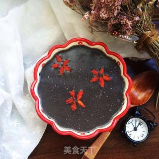 枸杞黑芝麻燕麦糊的做法步骤:8