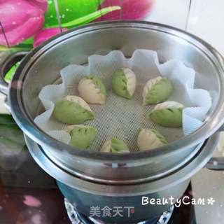 创意双色包的做法步骤:18