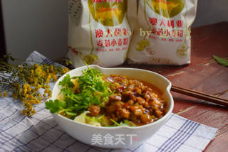 比手擀面还好吃的肉末扯面的做法步骤:13