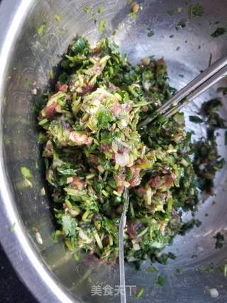 牛肉香菜饺子的做法步骤：4