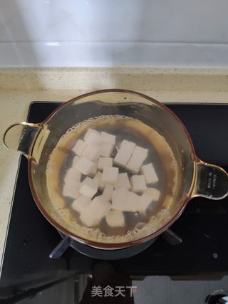 麻婆豆腐拌面的做法步骤:3