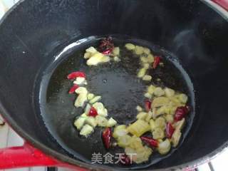 五花肉炖白菜粉条的做法步骤:6