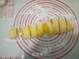 南瓜黑芝麻糖饼的做法步骤:7