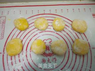 南瓜黑芝麻糖饼的做法步骤:8