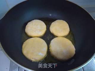 南瓜黑芝麻糖饼的做法步骤:15
