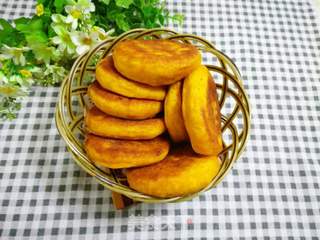 南瓜黑芝麻糖饼的做法步骤:19
