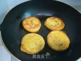 南瓜黑芝麻糖饼的做法步骤:17