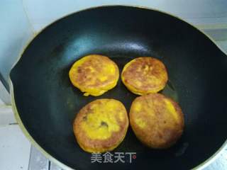 南瓜黑芝麻糖饼的做法步骤:18
