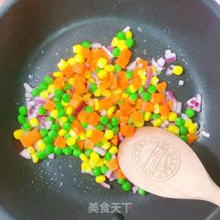杂蔬烤蛋的做法步骤:4