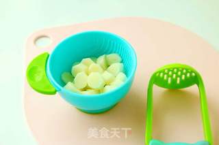 山药蓝莓泥的做法步骤:4