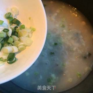 皮蛋瘦肉粥的做法步骤:7