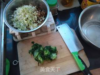 香菇青菜牛肉包的做法步骤:7