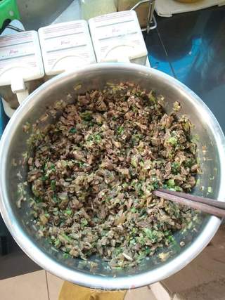 香菇青菜牛肉包的做法步骤:11