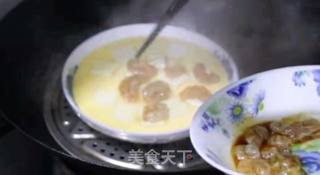 软嫩香滑的鸡蛋豆腐羹怎么做?不炒不炖新吃法,宝宝养脾胃神器!的做法步骤:7