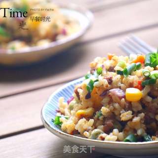 香炒牛肉饭的做法步骤:13