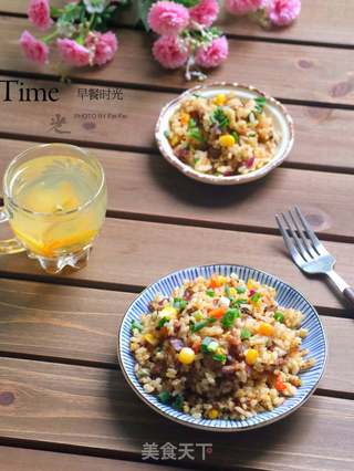 香炒牛肉饭的做法步骤:15