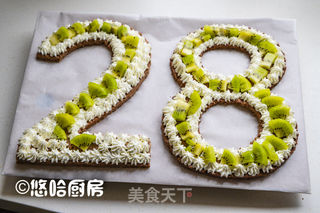 数字生日蛋糕的做法步骤:15