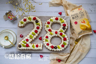 数字生日蛋糕的做法步骤:16