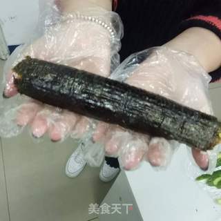 紫菜包饭的做法步骤:7