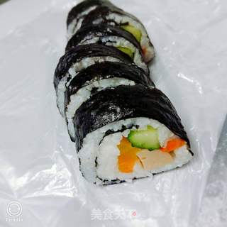 紫菜包饭的做法步骤:8