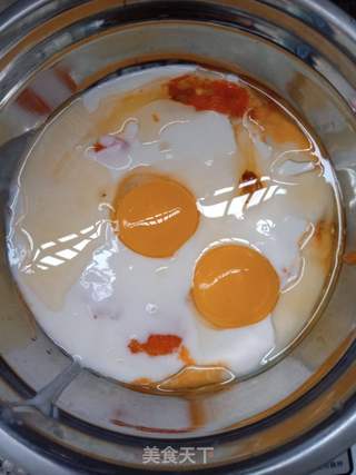 胡萝卜酸奶松饼的做法步骤:3