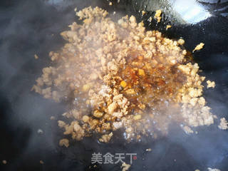 肉末茄子盖饭的做法步骤:6