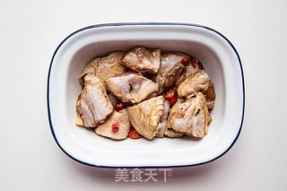 榄菜鸡翅蔬菜蒸的做法步骤:3