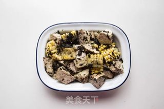 榄菜鸡翅蔬菜蒸的做法步骤:4