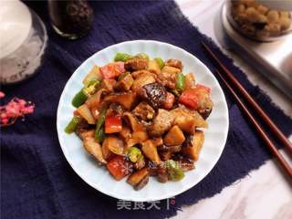双菇烩牛肉的做法步骤:13
