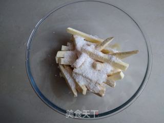 椰香红薯条的做法步骤:4