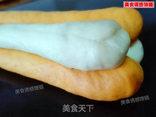 南瓜双色馒头的做法步骤:6