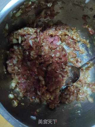 牛肉千层馅饼的做法步骤:6