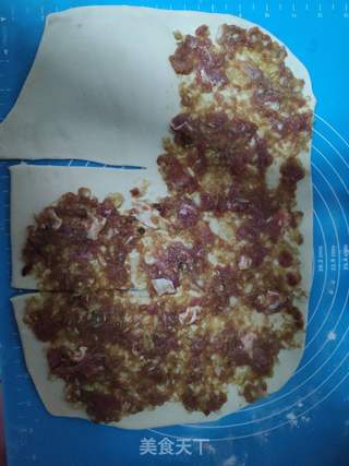 牛肉千层馅饼的做法步骤:9