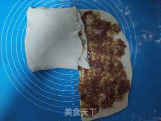 牛肉千层馅饼的做法步骤:11